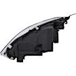 4-Piece Kit Passenger Side LED Headlight, Coupe, Includes (1) Bumper Cover, (1) Fender, (1) Headlight, and (1) Light Bulb