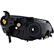 4-Piece Kit Driver Side Halogen Headlight, Includes (1) Bumper Cover, (1) Fender, (1) Headlight, and (1) Light Bulb