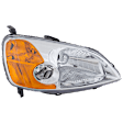 4-Piece Kit Passenger Side LED Headlight, Includes (1) Fender, (1) Grille Assembly, (1) Headlight, and (1) Light Bulb
