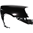 4-Piece Kit Passenger Side Halogen Headlight, Includes (1) Fender, (1) Grille Assembly, (1) Headlight, and (1) Light Bulb
