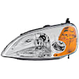 4-Piece Kit Driver Side LED Headlight, Includes (1) Fender, (1) Grille Assembly, (1) Headlight, and (1) Light Bulb