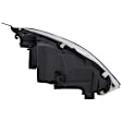 4-Piece Kit Driver Side LED Headlight, Includes (1) Fender, (1) Grille Assembly, (1) Headlight, and (1) Light Bulb