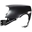 4-Piece Kit Driver Side LED Headlight, Includes (1) Fender, (1) Grille Assembly, (1) Headlight, and (1) Light Bulb
