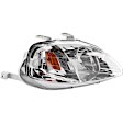 4-Piece Kit Driver and Passenger Side Incandescent Headlight, Includes (2) Headlight and (2) Light Bulb