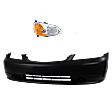3-Piece Kit Passenger Side LED Headlight, Includes (1) Bumper Cover, (1) Headlight, and (1) Light Bulb