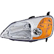 4-Piece Kit Driver and Passenger Side Incandescent Headlight, CAPA Certified, Includes (2) Headlight and (2) Light Bulb