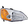 4-Piece Kit Driver and Passenger Side Incandescent Headlight, CAPA Certified, Includes (2) Headlight and (2) Light Bulb