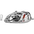 2-Piece Kit Driver Side Incandescent Headlight, Includes (1) Headlight and (1) Light Bulb