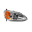 2-Piece Kit Passenger Side LED Headlight, Coupe, Includes (1) Headlight and (1) Light Bulb