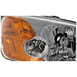 2-Piece Kit Passenger Side LED Headlight, Coupe, Includes (1) Headlight and (1) Light Bulb