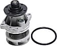 2001-2003 BMW 530i - 3-Piece Kit Water Pump, With Gasket, includes Fan Clutch, and Thermostat Housing