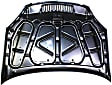 2006 Acura RSX - 3-Piece Kit Factory Style Steel Hood, Primed, Includes (1) Hood and (2) Hood Hinge