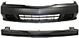 2-Piece Kit, Front Primed Bumper Cover, Includes (1) Bumper Cover and (1) Bumper Reinforcement