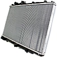 2-Piece Kit Radiator, 3.2L Engine, Aluminum Core, Plastic Tank, Includes (1) Radiator and (1) Radiator Support