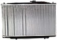 2-Piece Kit Radiator, 3.2L Engine, Aluminum Core, Plastic Tank, Includes (1) Radiator and (1) Radiator Support
