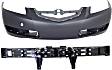 2-Piece Kit, Front Primed Bumper Cover, Includes (1) Bumper Absorber and (1) Bumper Cover