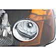 6-Piece Kit, Driver and Passenger Side Incandescent Headlight, With bulb(s), Coupe, OE Replacement, Includes (2) Headlight and (4) Light Bulb