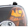 6-Piece Kit, Driver and Passenger Side Incandescent Headlight, With bulb(s), Coupe, OE Replacement, Includes (2) Headlight and (4) Light Bulb