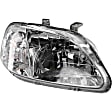 4-Piece Kit Driver and Passenger Side Incandescent Headlight, Includes (1) Headlight and (1) Light Bulb
