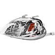 4-Piece Kit Driver and Passenger Side Incandescent Headlight, Includes (1) Headlight and (1) Light Bulb