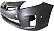 2-Piece Kit, Front Primed Bumper Cover, For Models With Halogen Headlights, Includes (1) Bumper Cover and (1) Fender