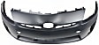 2011 Toyota Prius Base - 2-Piece Kit Front Primed Bumper Cover, For Models With Halogen Headlights,  Includes (1) Bumper Cover and (1) Fender