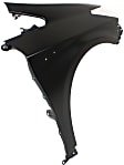 2011 Toyota Prius Base - 2-Piece Kit Front Primed Bumper Cover, For Models With Halogen Headlights,  Includes (1) Bumper Cover and (1) Fender