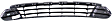 2010 Ford Fusion Sport - 2-Piece Kit Front Primed Bumper Cover, CAPA Certified  Includes (1) Bumper Cover and (1) Bumper Grille