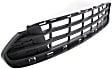 2010 Ford Fusion Sport - 2-Piece Kit Front Primed Bumper Cover, CAPA Certified  Includes (1) Bumper Cover and (1) Bumper Grille