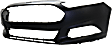 2013-2016 Ford Fusion - 2-Piece Kit, Front Primed Bumper Cover, For Models Without Active Park Assist System, CAPA Certified, Includes (1) Bumper Cover and (1) Grille