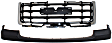 2-Piece Kit, Front, Upper Textured Bumper Cover, Includes (1) Bumper Cover and (1) Grille