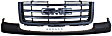 2-Piece Kit, Front, Upper Textured Bumper Cover, Includes (1) Bumper Cover and (1) Grille