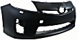 2-Piece Kit, Front Primed Bumper Cover, For Models With LED Headlights and Without Pre-Collision System, CAPA Certified, Includes (1) Bumper Cover and (1) Fender