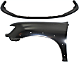2001 Toyota Tundra - 2-Piece Kit Front, Driver Side Fender, For Models With Fender Flares, Includes (1) Bumper Cover and (1) Fender