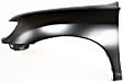2-Piece Kit, Front, Driver Side Fender, Includes (1) Bumper Cover and (1) Fender