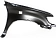 2-Piece Kit, Front, Driver Side Fender, Includes (1) Bumper Cover and (1) Fender