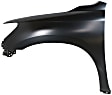 2-Piece Kit, Front Primed Bumper Cover, For Models With Plastic Bumpers, Includes (1) Bumper Cover and (1) Fender