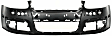 2-Piece Kit, Front Primed Bumper Cover, CAPA Certified, Includes (1) Bumper Cover and (1) Fender