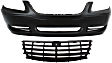 2-Piece Kit, Front Primed Bumper Cover, Includes (1) Bumper Cover and (1) Grille