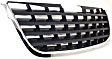 2008-2010 Chrysler Town & Country - 2-Piece Kit, Front Primed Bumper Cover, Includes (1) Bumper Cover and (1) Grille