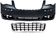 2-Piece Kit, Front Primed Bumper Cover, Includes (1) Bumper Cover and (1) Grille