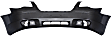 2-Piece Kit, Front Primed Bumper Cover, For Models Without Chrome Insert, Includes (1) Bumper Cover and (1) Grille