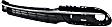 2-Piece Kit Front Bumper Grille, Textured Black, CAPA Certified, Includes (1) Bumper Cover and (1) Bumper Grille
