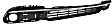 2-Piece Kit Front Bumper Grille, Textured Black, CAPA Certified, Includes (1) Bumper Cover and (1) Bumper Grille