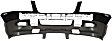 2-Piece Kit, Front, Upper and Lower Primed Bumper Cover, Titanium Models, Includes (1) Bumper Cover and (1) Grille
