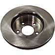 Front and Rear Brake Disc and Pad Kit, Plain Surface, 5 Lugs, Ceramic, Cast Iron, Pro-Line Series