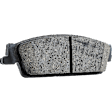 2013 Cadillac Escalade EXT - 4-Piece Kit Rear Brake Disc and Pad Kit, Cross-drilled and Slotted, 6 Lugs, 344.93 mm, Ceramic, 6.2L 8Cyl, Pro-Line Series  Includes (2) Brake Disc and (1) Brake Pad Set