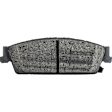 2013 Cadillac Escalade EXT - 4-Piece Kit Rear Brake Disc and Pad Kit, Cross-drilled and Slotted, 6 Lugs, 344.93 mm, Ceramic, 6.2L 8Cyl, Pro-Line Series  Includes (2) Brake Disc and (1) Brake Pad Set