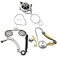 3-Piece Kit Timing Chain Kit, Includes (1) Balance Shaft Kit, (1) Timing Chain Kit, and (1) Water Pump