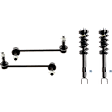 2020 Dodge Challenger - 4-Piece Kit Front, Driver and Passenger Side Fully Loaded Strut, RWD,  Includes (2) Shock Absorber and Strut Assembly and (2) Sway Bar Link